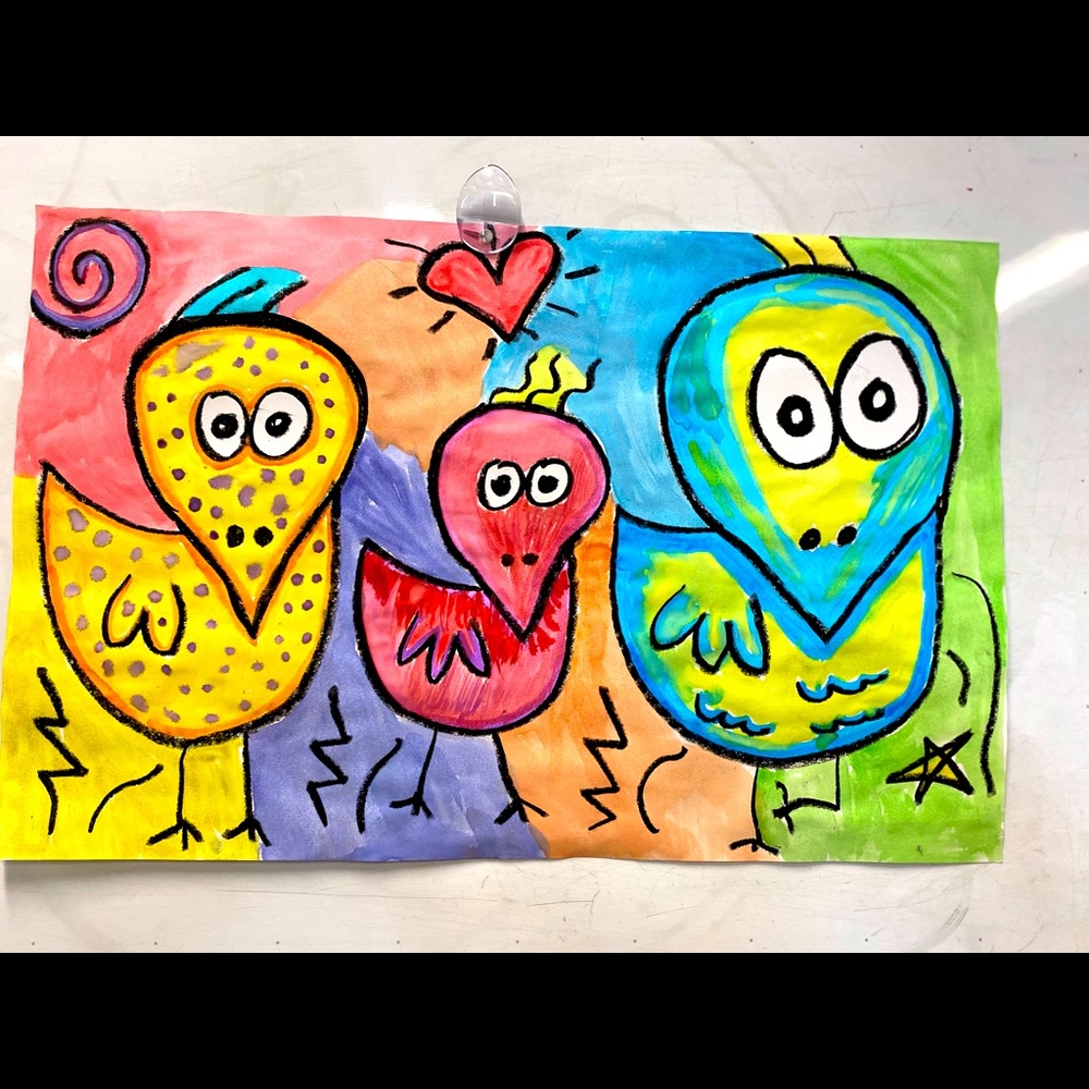 James Rizzi inspired